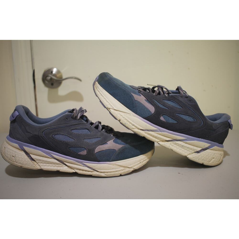HOKA One One x Engineered Garments Clifton L Suede OCN Blue Purple Men’s Size 11